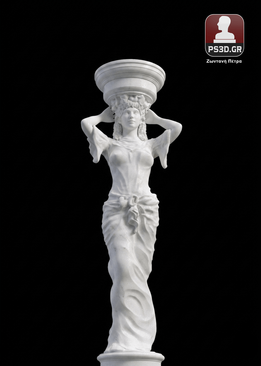 PS3D Αγάλματα Προτομή μαρμάρινα Γλυπτά πορτρέτα από την φωτογραφία μαρμάρινες προτομές PS3D Portrait Sculpture Head Bust Custom Sculpture by Photo 